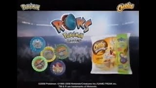 Tazos de Pokémon Roks Anuncio de Cheetos Merienda [upl. by Eilla]