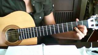 Marit Larsen If a song could get me you 12 Tutorial  how to play guitar gitarre [upl. by Alves]