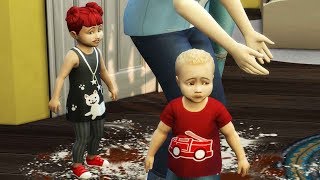 UNE CRECHE CHEZ LES TROIS SOEURS 5  SIMS 4 [upl. by Jael641]