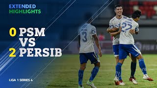 PSM 0 vs 2 PERSIB  Extended Highlights  Liga 1 20212022 [upl. by Agata745]