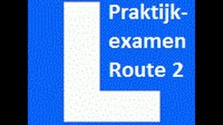 Rijschool Butterhuizen  Rijles  Praktijkexamenroute 2 [upl. by Fonville]