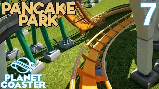 Planet Coaster PANCAKE PARK  Part 7  PANCAKE SUPPORTS [upl. by Michella474]