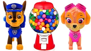 Mejores Videos Para Niños Aprendiendo Colores  Paw Patrol Gumball Machine Learning Colors [upl. by Ainej246]