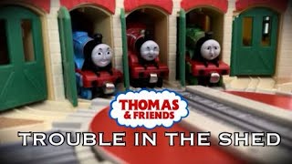 Trouble in the Shed  Thomas amp Friends Take Along Remakes [upl. by Ecnerrat869]