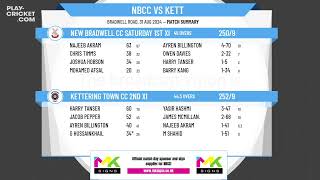 New Bradwell CC Saturday 1st XI v Kettering Town CC 2nd XI [upl. by Weatherley]