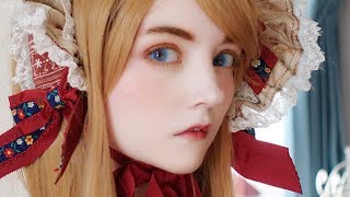 Antique Doll Makeup Tutorial [upl. by Damarra156]