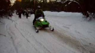 Arctic Cat ZR 1010 BIG BORE Wheelies [upl. by Beckett]