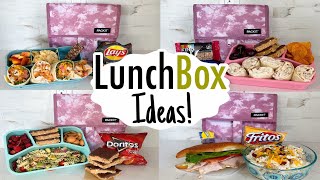 5 TASTY amp EASY LUNCH RECIPES  Fast amp Simple BackToSchool Lunches Anyone Can Make  Julia Pacheco [upl. by Brom]