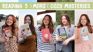 5 Mystery Books in 5 Different Locations  reading vlog [upl. by Compton]