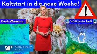 Frostige Nächte in der Karwoche Temperaturen PingPong geht weiter und immer wieder Regen [upl. by Parsaye]