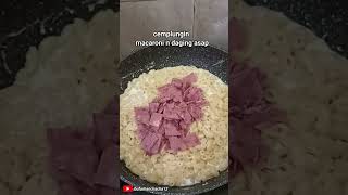 MACARONI MAC N CHEESE idesarapan makananenak shorts shortvideo macaronirecipe macncheese [upl. by Rastus446]