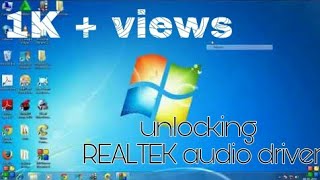 Unlock realtek R279 in windows7 32bit [upl. by Ynohtnaeoj]