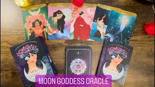 Moon Goddess Oracle  Full Flip Through [upl. by Adnylam160]