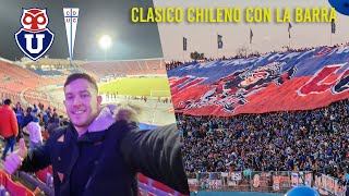 ASI se VIVE un CLASICO CHILENO con LOS DE ABAJO  U DE CHILE VS U CATOLICA  ESTADIO NACIONAL [upl. by Tess]