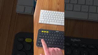 Which keyboard is better Apple Magic Keyboard vs Logitech K380 [upl. by Dorehs]