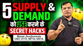 5 SUPPLY amp DEMAND HACKS THAT WILL ELEVATE TRADING TO THE NEXT LEVEL 🔥 MustKnow Trading Tricks💰 [upl. by Eislel]