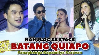 NAHULOG sa STAGE  Batang Quiapo sa Baguio City  Smugglaz Coco Martin Mccoy De Leon Ivana Alawi [upl. by Fayette643]