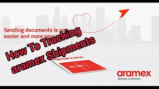 How To Tracking aramex Shipments [upl. by Allen824]