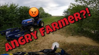 Angry Farmer vs Dirt Biker 😡 [upl. by Moneta]