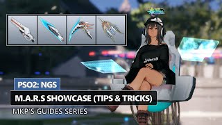 PSO2 NGS  MARS  Showcase Tips amp Tricks [upl. by Isabel]