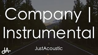 Company  Justin Bieber Acoustic Instrumental [upl. by Aowda]