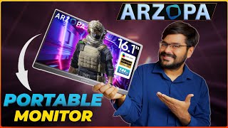 ARZOPA 173 Portable Monitor 🎮 The Ultimate Portable Display for Gamers and Creators [upl. by Cilegna992]