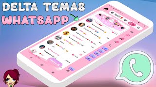 🌹✔WhatsApp DELTA con Temas 🚀 Funciones Únicas  Yushi Android [upl. by Legyn]