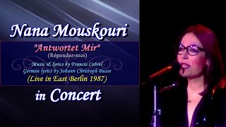 Nana Mouskouri in concert  quotAntwortet Mirquot Feat Constantin Dourountzis [upl. by Nnairak]