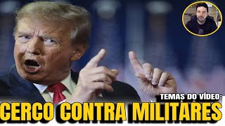 3 TRUMP FECHA CERCO AOS MILITARES BOLSONARO FAZ EDITORIAL NA FOLHA DE SÃO PAULO [upl. by Aiselad]