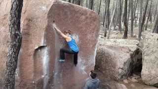 Bouldering Albarracín March 2015 [upl. by Meletius]