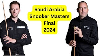 Saudi Arabia Snooker Masters Final judd trump vs Mark J Williams 2024 [upl. by Varipapa]