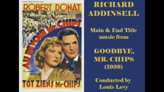 Richard Addinsell music from Goodbye Mr Chips 1939 [upl. by Aknaib]