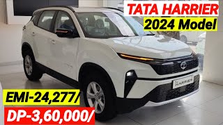 Tata Harrier Smart Diesel 2024 On Road Price। Tata Harrier Base Model । Down payment।loan Emi [upl. by Dov]