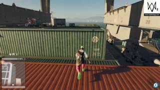 Watch Dogs 2  Parkour  Run 2 [upl. by Nyladnewg]