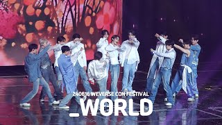 4K 2024 Weverse Con Festival SEVENTEENWORLD 240616 [upl. by Enyad]