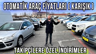 Otomatik Araç Fiyatları  Takipçilere Özel İndirim [upl. by Ennaxxor]