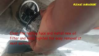 Motorcycle oil and oil filter change bmw f800 [upl. by Culley704]