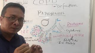 copdchronic obstructive pulmonary diseasepathogenesispathologyand pathophysiology1 [upl. by Ahsiatal]