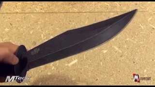 MTech USA MT096 Tactical Fixed Blade Knife Product Video [upl. by Vernor]