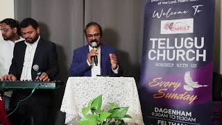 VOC London Telugu Church Thanksgiving service Hainault  20102024 [upl. by Sweet]