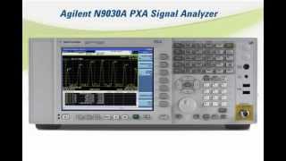 Agilent PXA Signal Analyzer [upl. by Savanna]