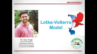 Lotka  Volterra Model  CSIR Lifesciences  GATE  Biology  Ecology [upl. by Oalsinatse]