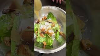 Caesar salad recipe Classic Caesar salad is wonderful on its own or with grilled steakcaesarsalad [upl. by Entsirhc]