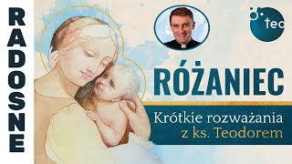 Różaniec Teobańkologia  krótkie rozważania z ks Teodorem  TAJEMNICE RADOSNE [upl. by Anitsirt]