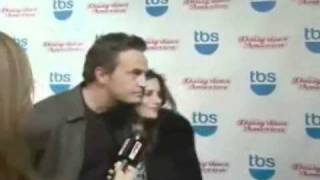 Courteney Cox amp Matthew Perry  Here Standing Matteney [upl. by Atinyl]