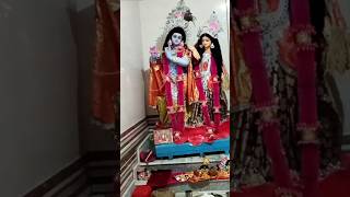 Joy sree krishna 🙏 l Radhe Radhe 🙏 l krishabhog radhakrishna radhakrishnastatus trendingshorts [upl. by Lenore]