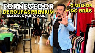 Fornecedor de Roupas Masculinas PREMIUM Mais Completa Do Brás  Atacado Para REVENDA [upl. by Ellivnarg]