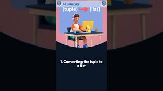 Appending to Tuple  LJ Polytechnic python pythontutorial viralvideo viralshort viralreels [upl. by Werby]