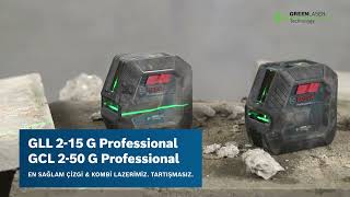 Bosch Professional GLL 2 15 G ve GCL 2 50 G Şimdi hiç olmadığı kadar sağlam [upl. by Ridgley]