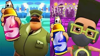 Subway Surfers Vegas Queens 2024 Super Runner Fresh vs Policeman Run Gameplay HD [upl. by Ilarin]